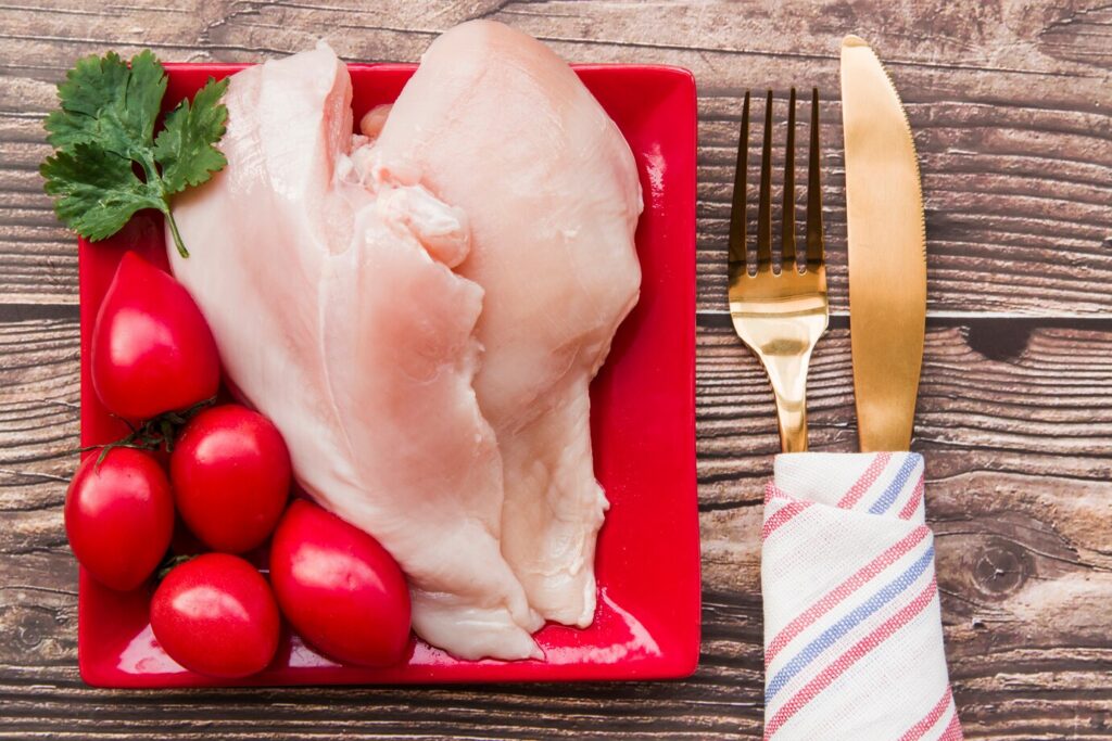 how to defrost chicken fast