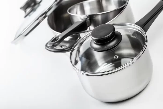 how to clean stainless steel pans